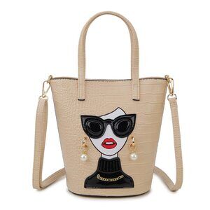 Bag Pebble Grain Domed Satchel